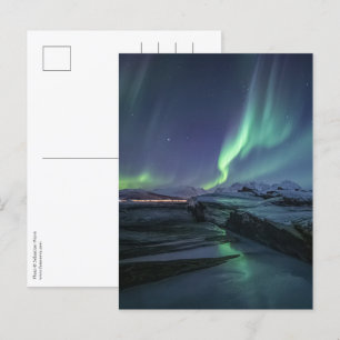 Cartão Postal Nortes - Luzes da Noruega