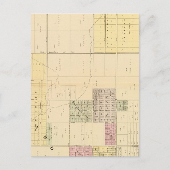 Cartão Postal North Omaha, Nebraska (Frente)