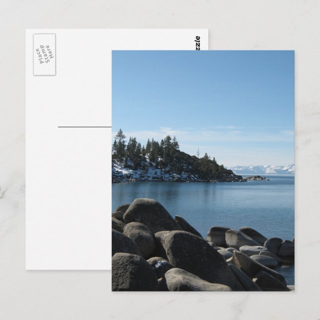 Cartão Postal North Shore Lake Tahoe, Aldeia Incline, Nevada (Frente/Verso)