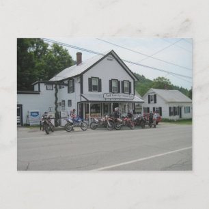 Cartão Postal North Tunbridge VT General Store julho de 2012