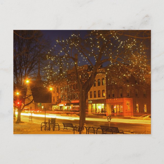 Cartão Postal Northampton Centro Lights (Frente)