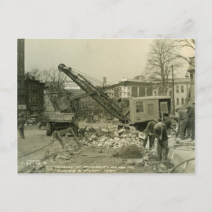 Cartão Postal Northwest Crane and Shovel OPERATION ENGENHEIRO 9