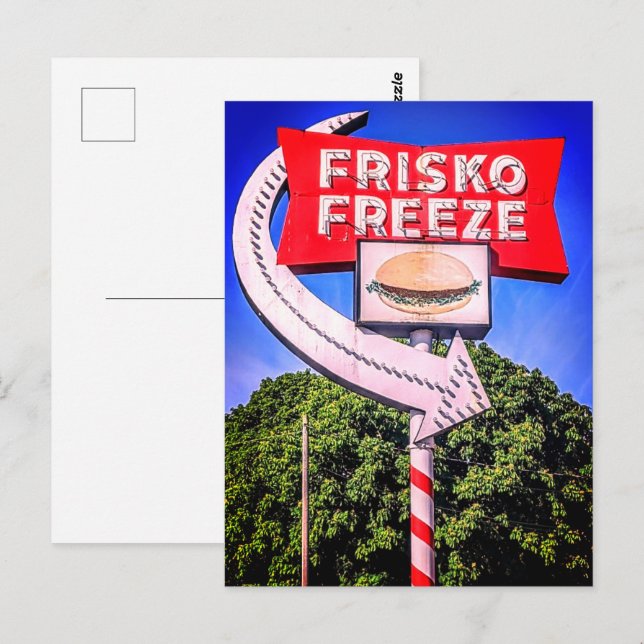 Cartão Postal Northwest Neon: Frisko Freeze (Frente/Verso)
