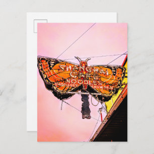 Cartão Postal Northwest Neon: The Shanghai Cafe, postal