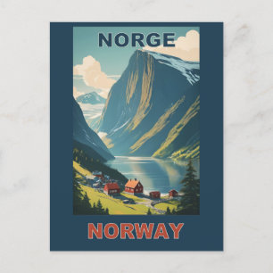 Cartão Postal Noruega