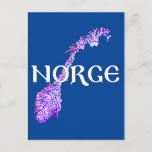 Cartão Postal Noruega
