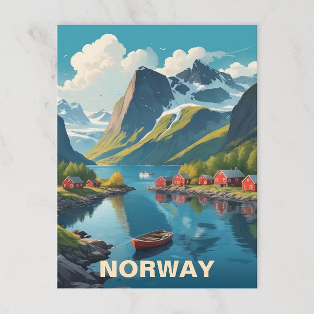 Cartão Postal Noruega (Criador carregado)