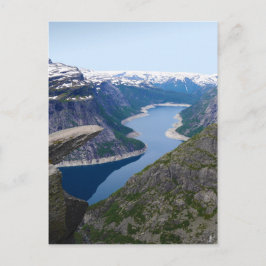 Cartão Postal Noruega - Trolltunga