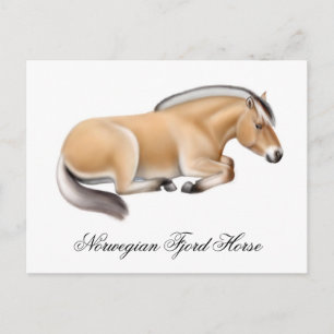 Cartão postal norueguês para o fioro