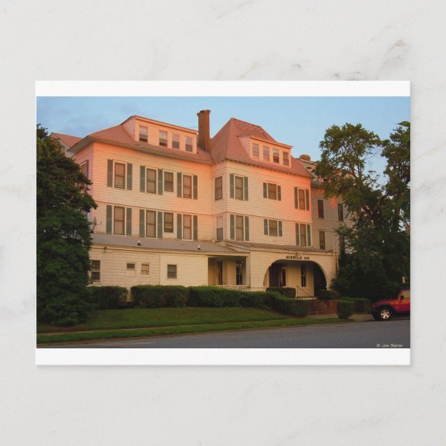 Cartão Postal Norwood Inn (Frente)