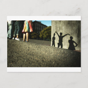 Cartão Postal Nós aplaudimos, dançamos, agimos loucos