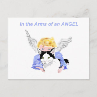 Cartão Postal Nos Braços de Um Anjo