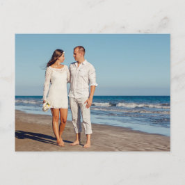 Cartão Postal Nós Elocuímos O Anúncio De Casamento Na Praia Do H