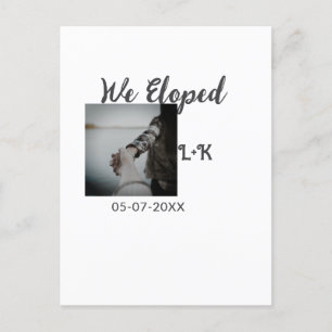 Cartão Postal Nós evitamos a data da carta para adicionar nome d