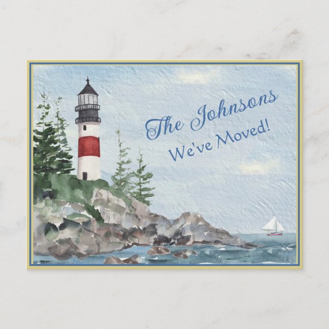 Cartão Postal Nós movemos o cartão-postal do orçamento de água d (Frente)