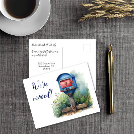 Cartão Postal Nós Mudamos de Caixa de Correio