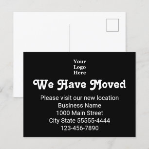 Cartão Postal Nós Mudamos Visite Nosso Novo Logotipo De Localiza