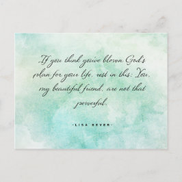 Cartão Postal Nós não somos tão poderosos