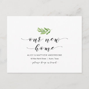 Cartão Postal Nossa Nova Casa, Greenerescência, Anúncio em Mov