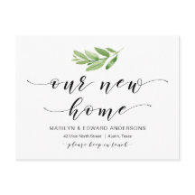 Nossa Nova Casa, Greenerescência, Anúncio em Movim