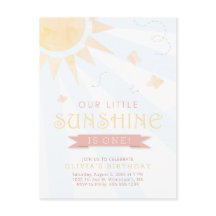 Nossa Pequena Borboleta de Aquarela Solar Aniversá