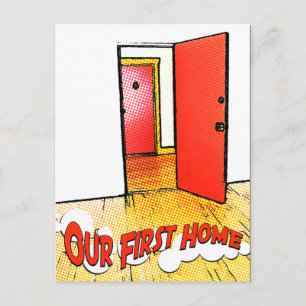 Cartão Postal nossa primeira porta de história em quadrinhos