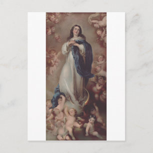 Cartão Postal Nossa Senhora da Conceição Imaculada Arte