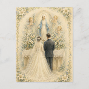 Cartão Postal Nossa Senhora da Graça Bênçãos Católicas de Casame