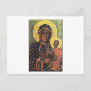 Cartão Postal Nossa Senhora de Czestochowa