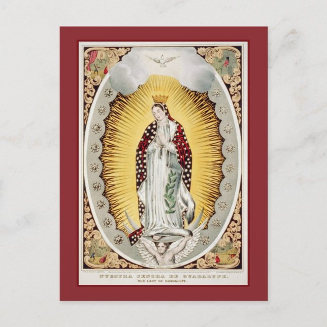 Cartão Postal Nossa Senhora de Guadalupe (Frente)