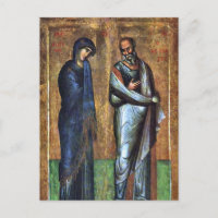 Nossa Senhora de Refúgio e John, o Ícone Evangelis