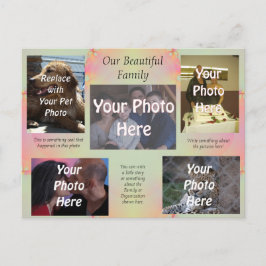 Cartão Postal Nossas Belas Fotos Da Família