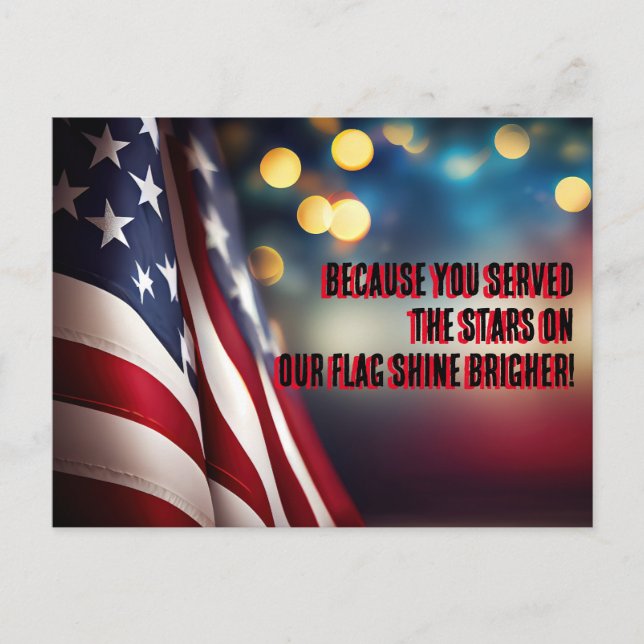 Cartão Postal Nossas Estrelas Brilham Forte! (Frente)