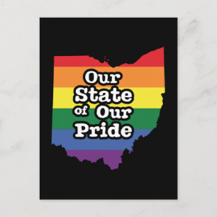 Cartão Postal Nosso Estado de Orgulho Ohio