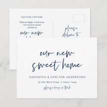 Nosso novo Anúncio de Endereço Sweet Home, Po mode