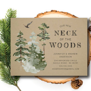 Cartão Postal Nosso Novo Pescoço da Floresta   Anúncio Em Movi