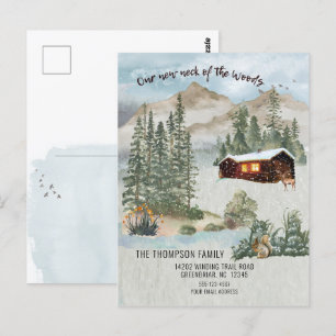 Cartão Postal Nosso Novo Pescoço das Montanhas das Florestas se 