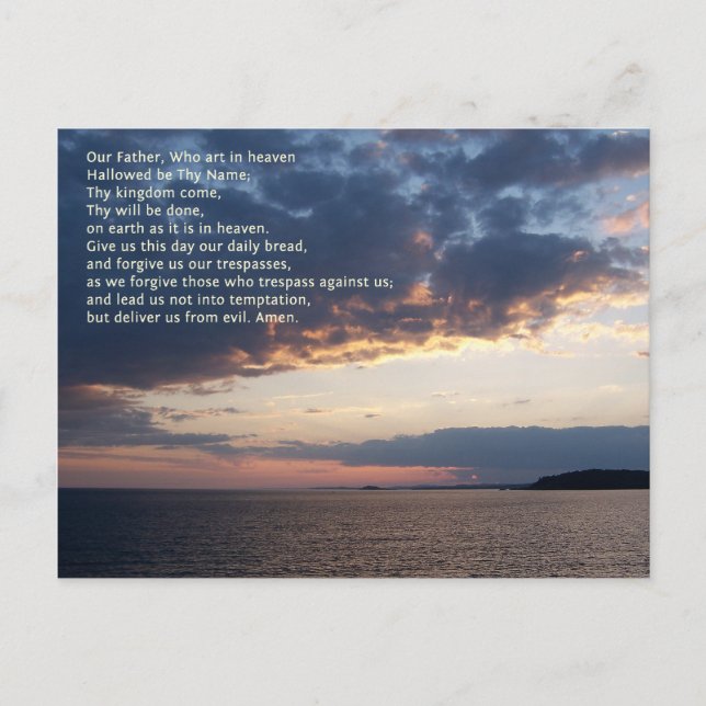 Cartão Postal Nosso Pai Orador (Frente)