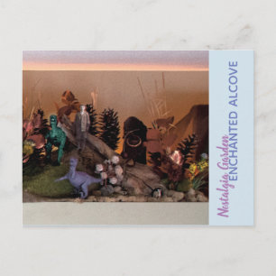 Cartão Postal Nostalgia Garden   Alcove encantada 503