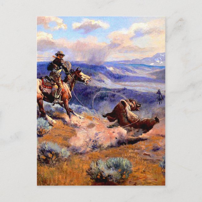 Cartão Postal Nostalgia Ocidental (Frente)