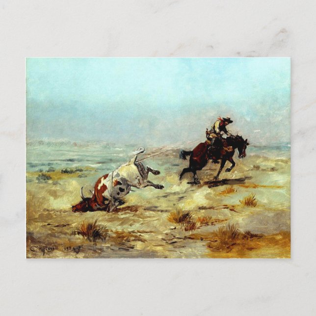 Cartão Postal Nostalgia Ocidental (Frente)