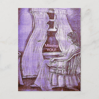 Cartão Postal Nostálgica - Arte Refinada -