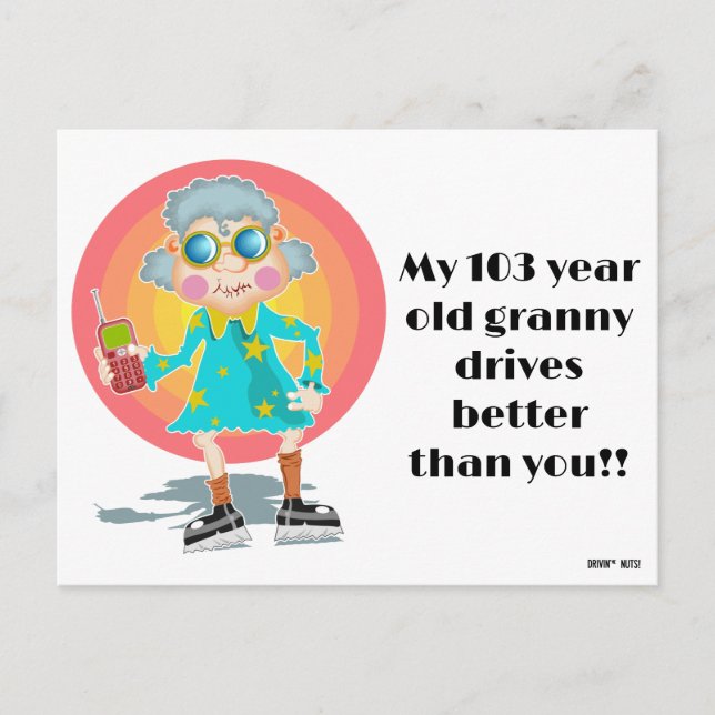 Cartão Postal Nota Divertida de Estacionamento Ruim (Frente)