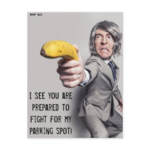 Nota Divertida de Estacionamento Ruim