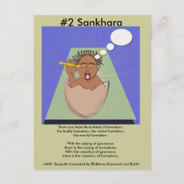 Cartão Postal Nota nº 2 Sankhara - do surgimento dependente