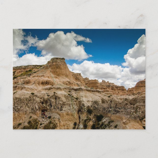 Cartão Postal Notch Trail, Badlands National Park, Dakota do Sul (Frente)