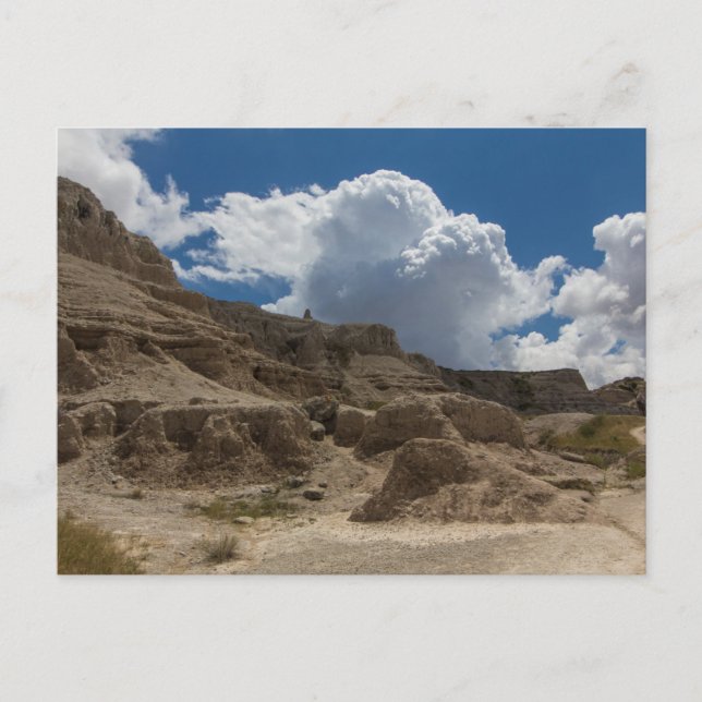 Cartão Postal Notch Trail, Badlands National Park, Dakota do Sul (Frente)