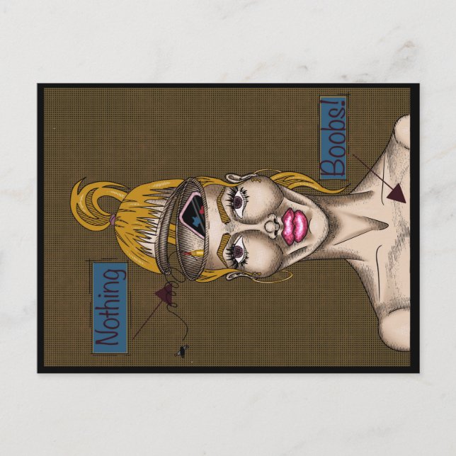 Cartão Postal Nothing (Frente)