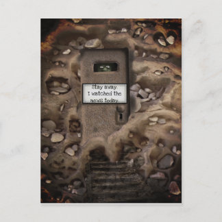 Cartão Postal Notícias Assustadoras na TV