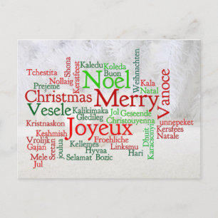 Cartão Postal Notícias de Natal ao Redor do Mundo
